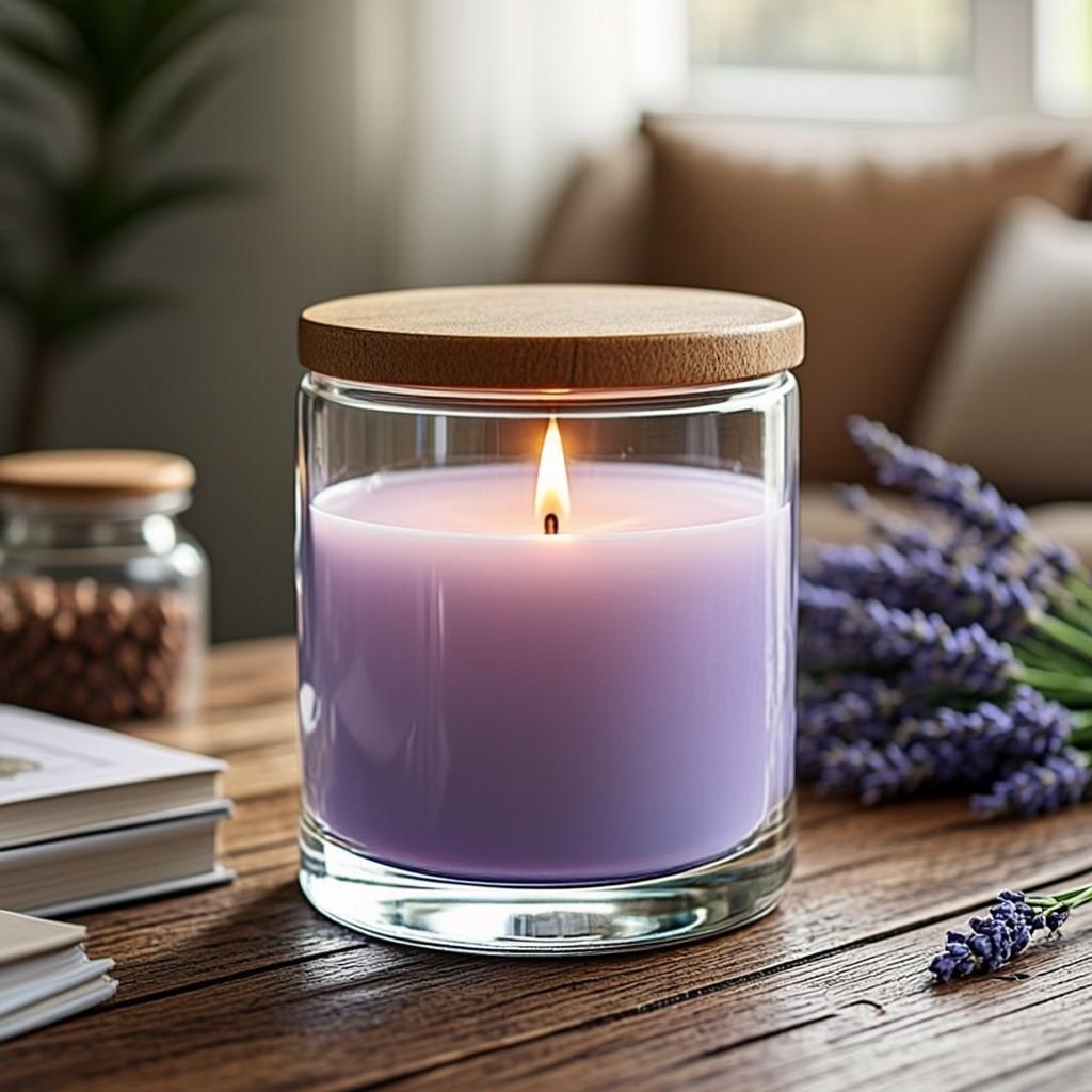 Vela Aromática de Lavanda